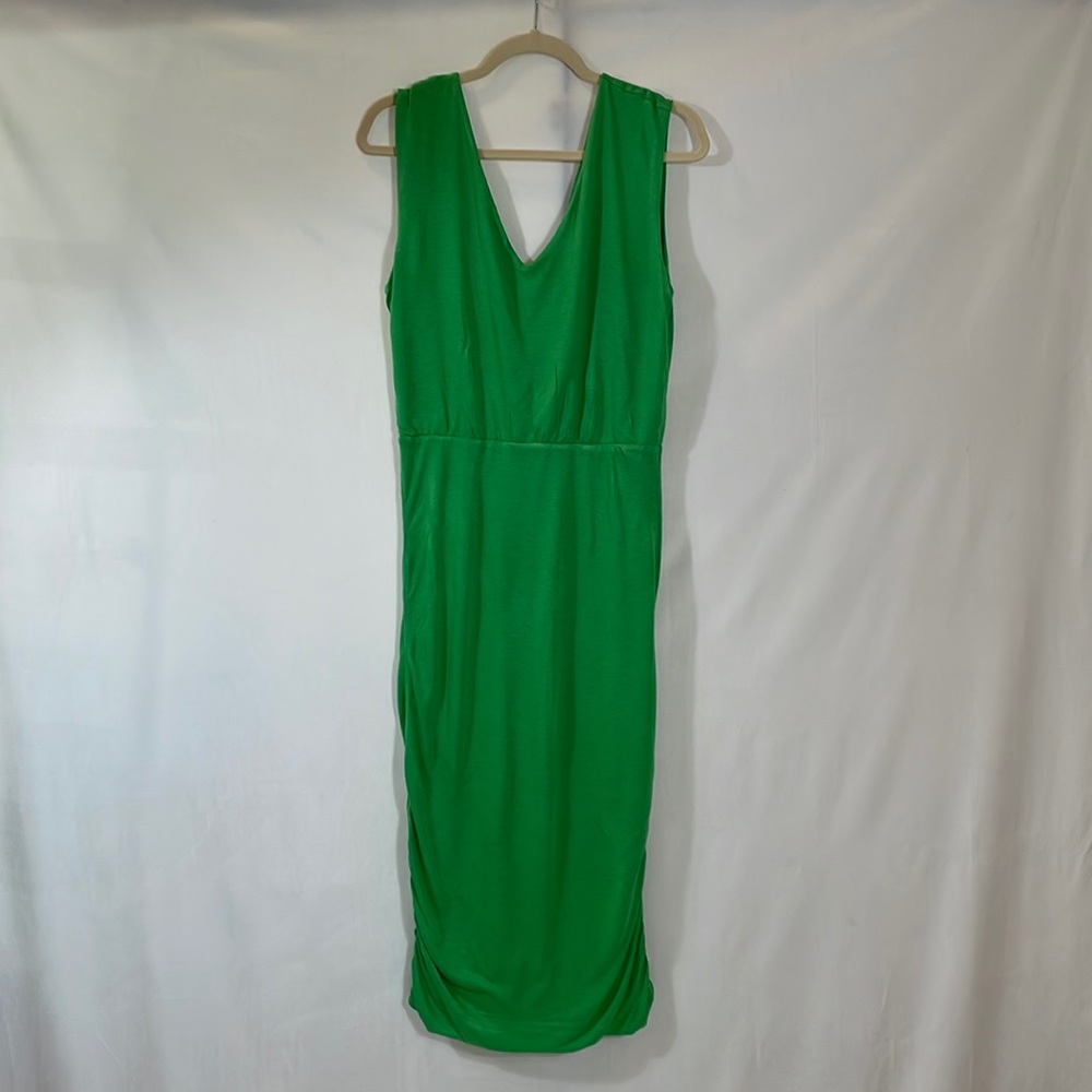 Alice + Olivia Base Dress Size S Small Bright Kelly Green